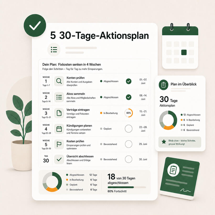 5 30 Tage-Aktionsplan 5 30 Tage-Aktionsplan